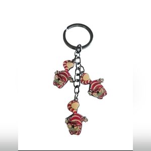 Disney Cheshire Cat Triple Charm Keychain